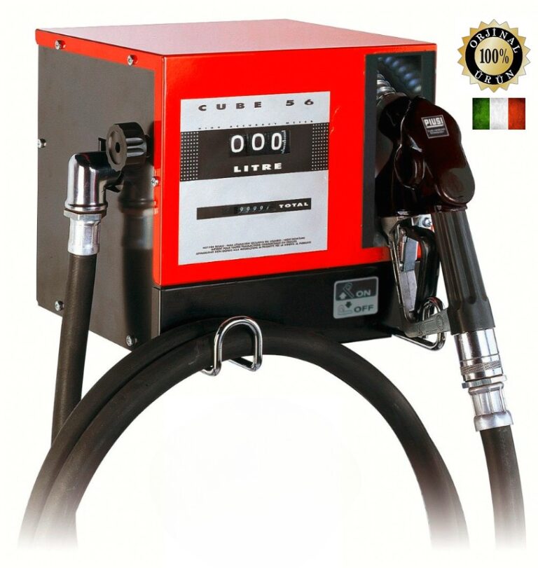 Mazot Transfer Pompası Set 220V 56Lt/Dk